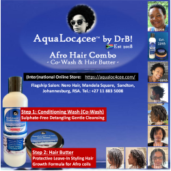 AquaLoc4cee Hair Combo (Conditioning-Wash and Hair Butter)